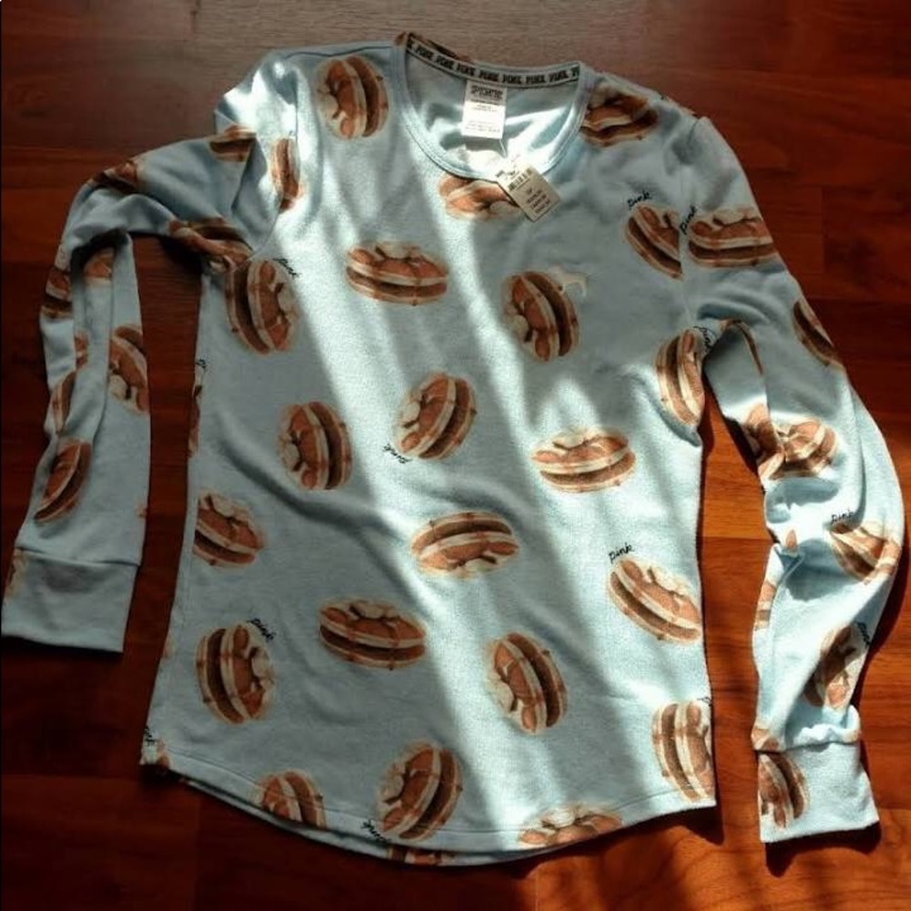 NWT Super Soft Pancake Pajama Top S